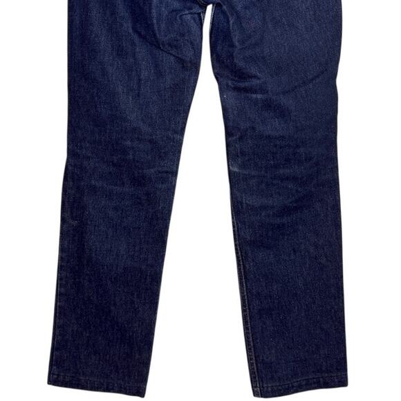 Guess Vintage Original Fit Classic Narrow Leg High Rise Denim Jean 29 Dark Wash - Picture 7 of 15